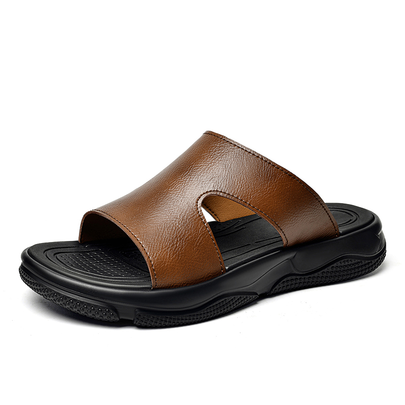 Мужские кожаные сандалии-шлепа – обзор и цена Men'S Shoes Hey Dude