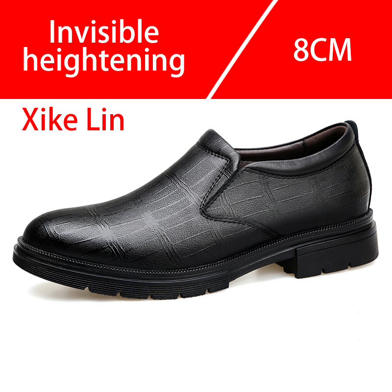 Повседневная мужская кожаная о – обзор и цена Men'S Shoes With Height Increase
