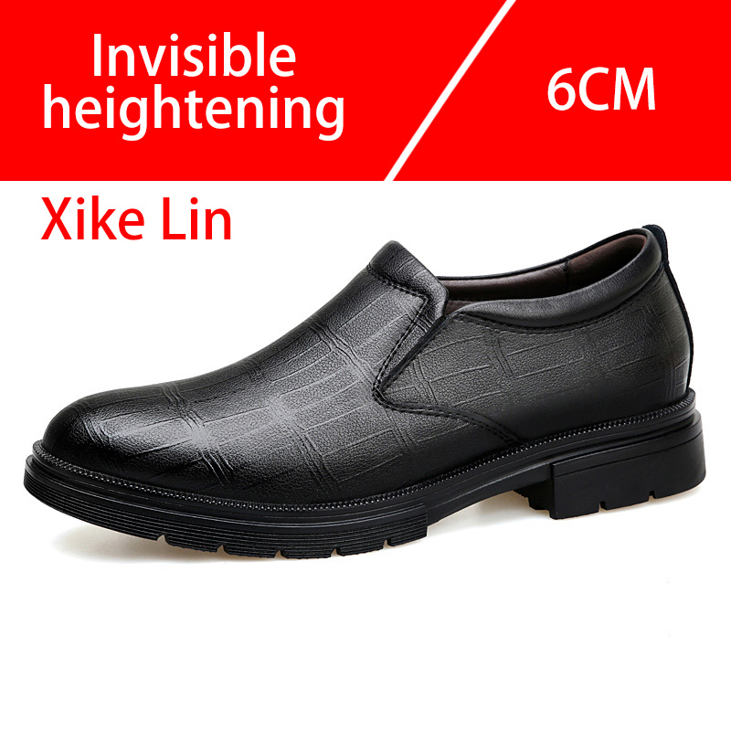 Повседневная мужская кожаная о – обзор и цена Men'S Shoes With Height Increase
