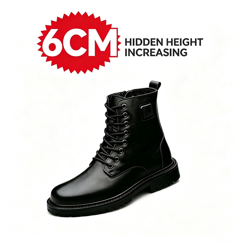 Мужские зимние кожаные ботинки – обзор и цена Men'S Shoes With Height Increase